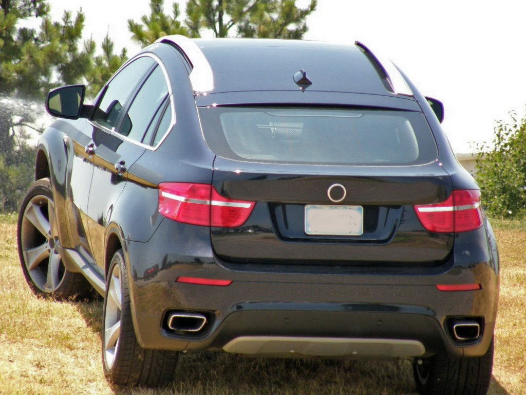 Decorative Roof Rails Silver for BMW X6 E71 E72 (2008-2015)