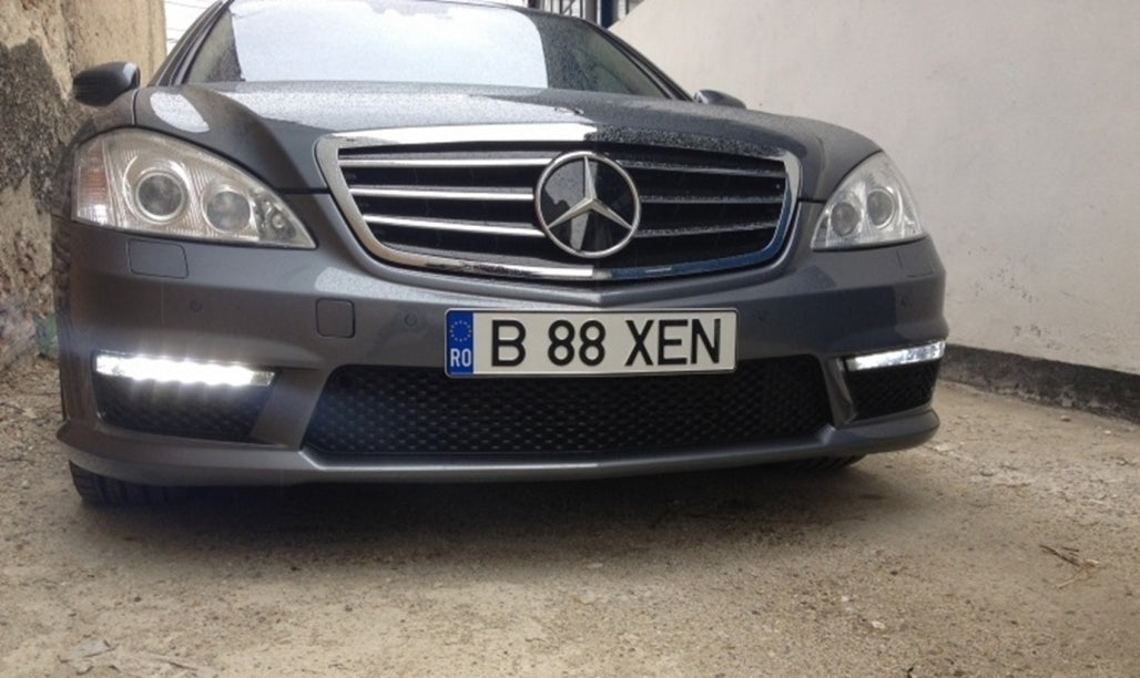Dedicated LED DRL Daytime Running Lights Set for Mercedes S-Class W221 AMG (2010–2013)