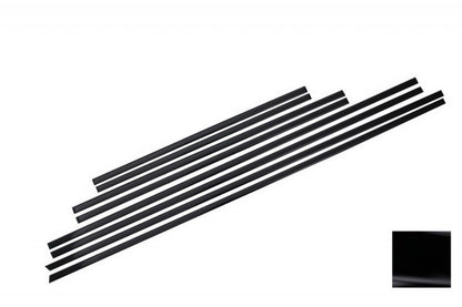 Door Moldings Strips Kit with Matte Black Side Decals and Smoked LED Turning Lights for Mercedes G-Class W463 (1989–2015)