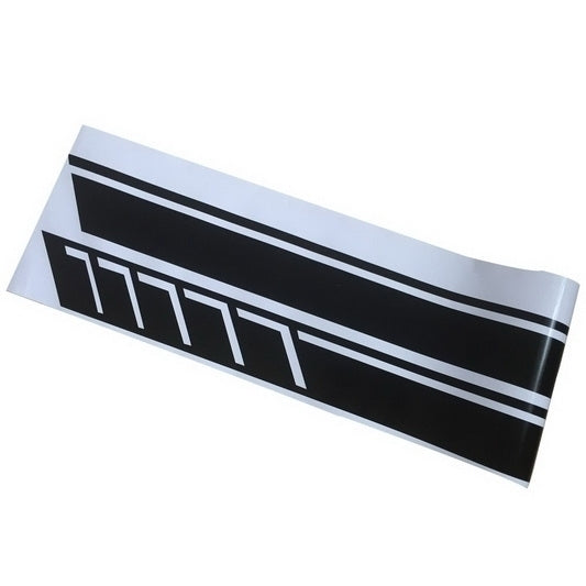 Door Moldings Strips Kit with Matte Black Side Decals and Smoked LED Turning Lights for Mercedes G-Class W463 (1989–2015)