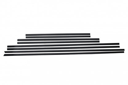 Door Moldings Strips Kit with Matte Black Side Decals and Turning Lights for Mercedes G-Class W463 (1989–2015)