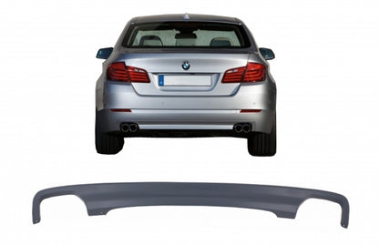 Double Outlet Rear Diffuser 550i Design for BMW 5 Series F10 F11 (2011-2017)