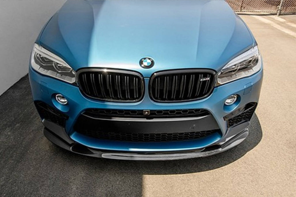 Double Slat Kidney Grilles Black Lacquer for BMW X5 F15 (2013-2018) X6 F16 (2014-2019)