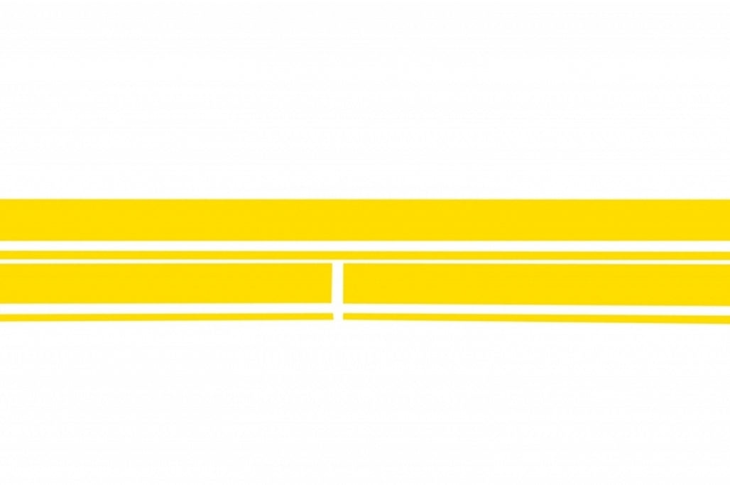 Edition 1 Style Decal Set Matte Yellow for Mercedes CLA W117 C117 X117 and A-Class W176 (2012–2018)