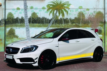 Edition 1 Style Decal Set Matte Yellow for Mercedes CLA W117 C117 X117 and A-Class W176 (2012–2018)
