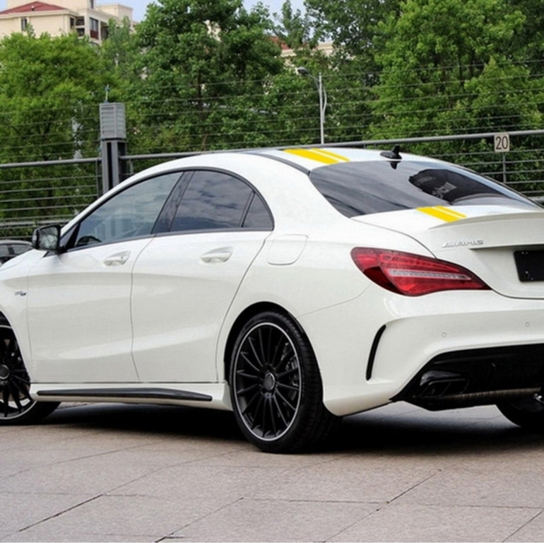 Edition 1 Style Decal Set Matte Yellow for Mercedes CLA W117 C117 X117 and A-Class W176 (2012–2018)