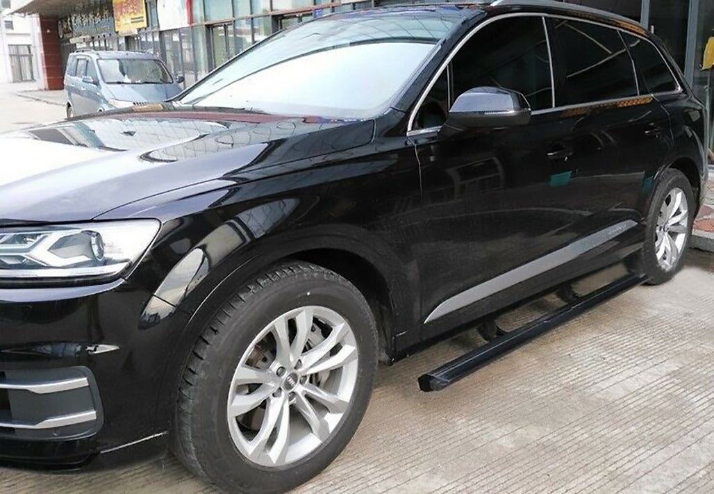 Electric Deployable Running Boards for Audi Q7 4M (2016–2019) Off-Road SUV