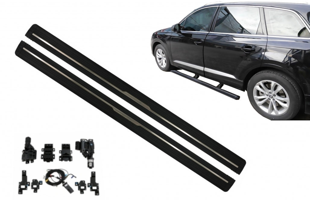 Electric Deployable Running Boards for Audi Q7 4M (2016–2019) Off-Road SUV