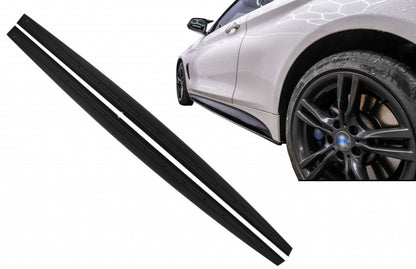 Side Skirts Lip Extensions M Sport Add-On for BMW 4 Series F32 F33 F36 (2013–Up)