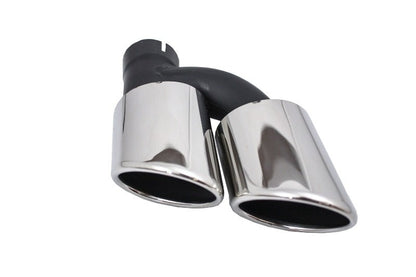 Exhaust Muffler Tip Tail Pipe Left Side compatible with Audi A3 A4 A5 A6 A7 A8 to S3 S4 S5 S6 S7 S8 SQ3 SQ5 S-Design
