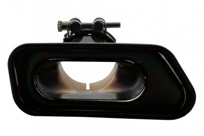Exhaust Muffler Tips 550i V8 LCI Square Black Edition for BMW 5 Series F10 F11 F18 (2011–2017)