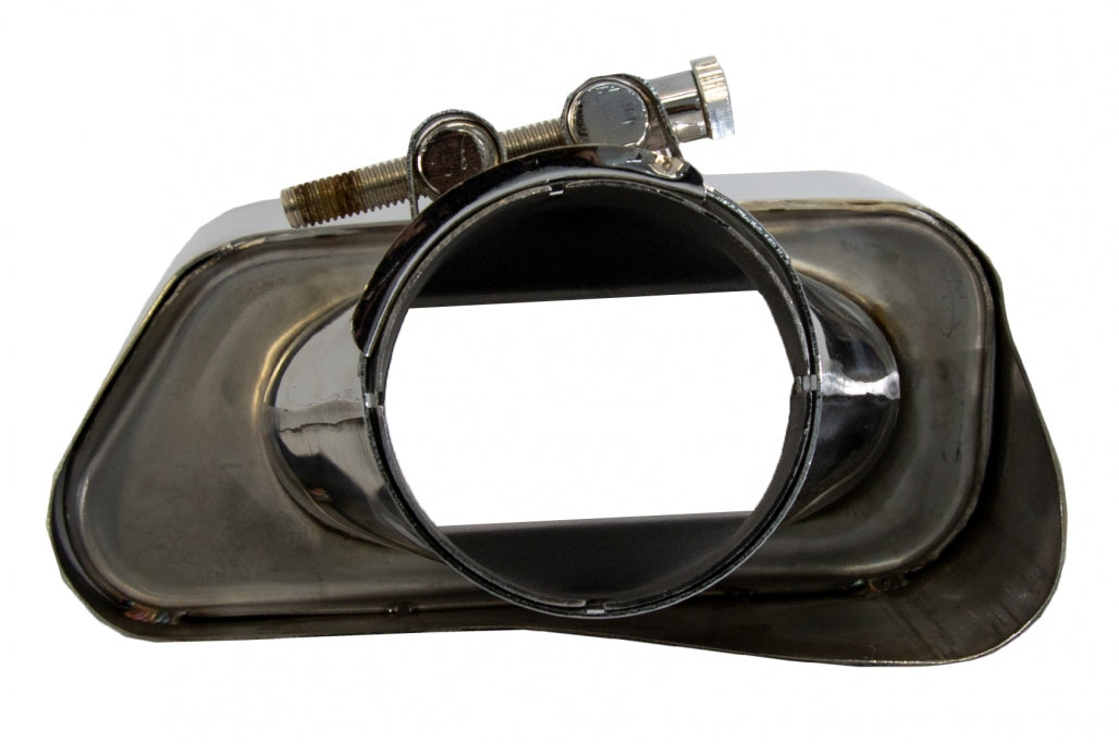 Exhaust Muffler Tips 550i V8 LCI Square Design for BMW 5 Series F10 F11 F18 (2011–2017)