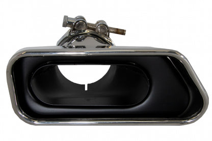 Exhaust Muffler Tips 550i V8 LCI Square Design for BMW 5 Series F10 F11 F18 (2011–2017)