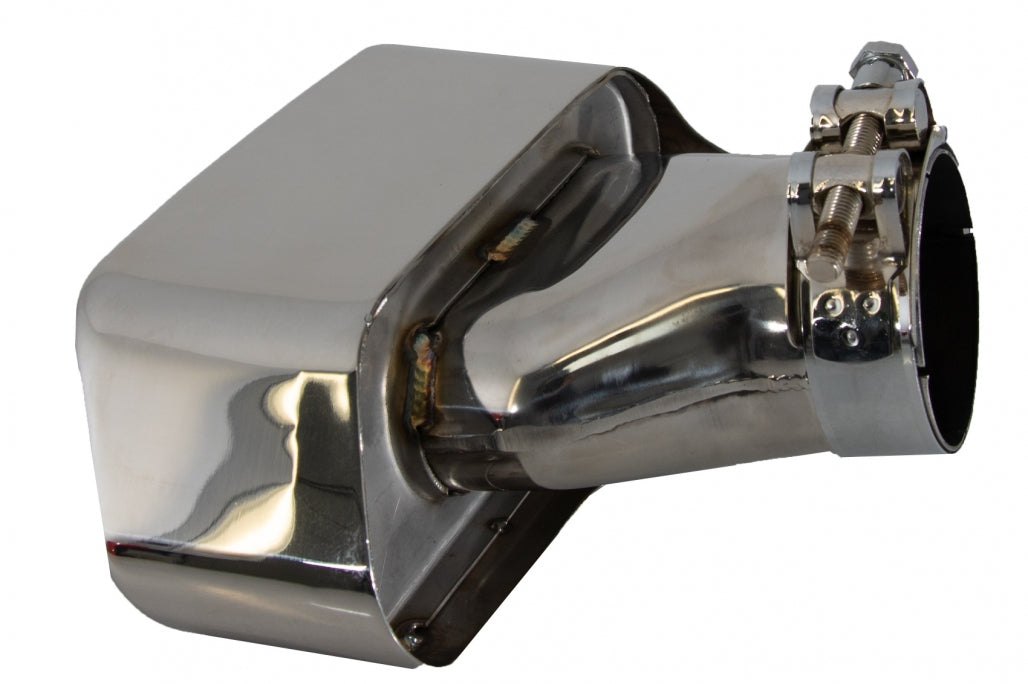 Exhaust Muffler Tips 550i V8 LCI Square Design for BMW 5 Series F10 F11 F18 (2011–2017)