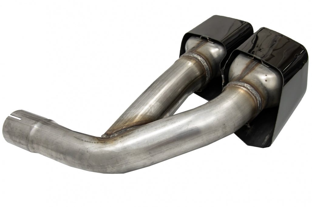 Exhaust Muffler Tips Black SQ7 Design for Audi Q7 4M 3.0 Petrol (2015–2019)