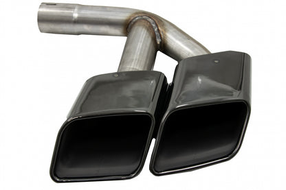 Exhaust Muffler Tips Black SQ7 Design for Audi Q7 4M 3.0 Petrol (2015–2019)