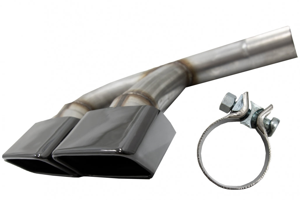 Exhaust Muffler Tips Black SQ7 Design for Audi Q7 4M 3.0 Petrol (2015–2019)