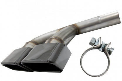 Exhaust Muffler Tips Black SQ7 Design for Audi Q7 4M 3.0 Petrol (2015–2019)