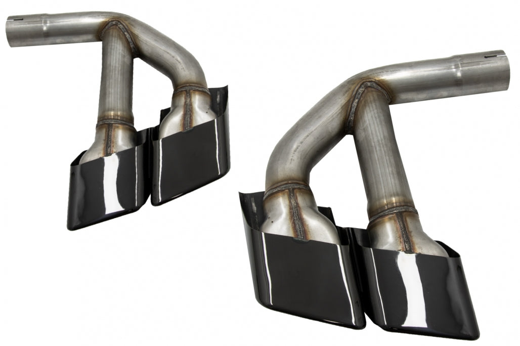 Exhaust Muffler Tips Black SQ7 Design for Audi Q7 4M 3.0 Petrol (2015–2019)