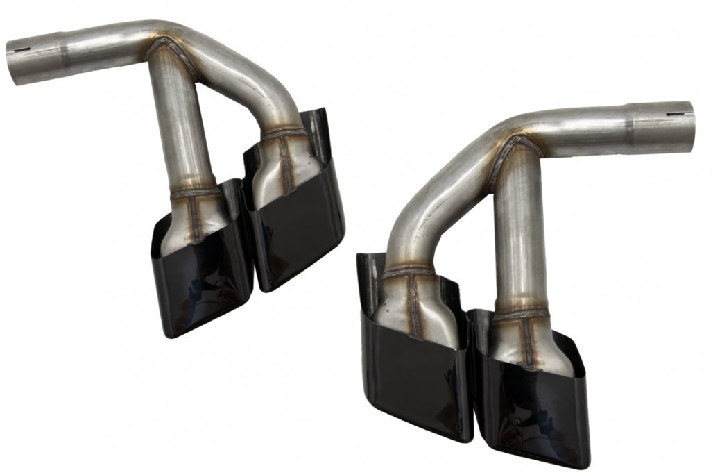 Exhaust Muffler Tips Black SQ7 Design for Audi Q7 4M 3.0 Petrol (2015–2019)