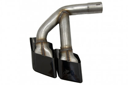 Exhaust Muffler Tips Black SQ7 Design for Audi Q7 4M 3.0 Petrol (2015–2019)