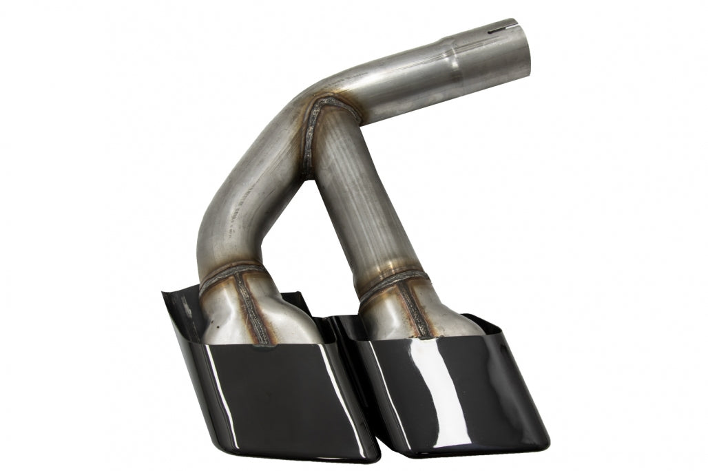 Exhaust Muffler Tips Black SQ7 Design for Audi Q7 4M 3.0 Petrol (2015–2019)