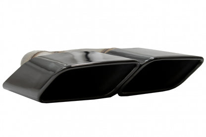 Exhaust Muffler Tips Black SQ7 Design for Audi Q7 4M 3.0 Petrol (2015–2019)