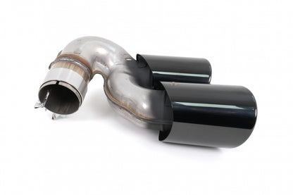 Exhaust Muffler Tips Black for BMW X5 G05 X6 G06 X7 G07 40i M-Package (2018-Up)