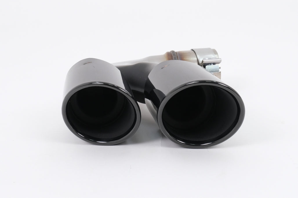 Exhaust Muffler Tips Black for BMW X5 G05 X6 G06 X7 G07 40i M-Package (2018-Up)