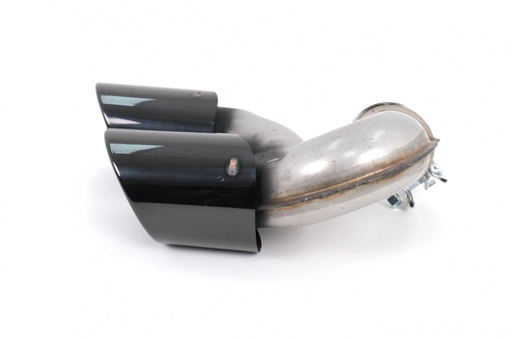 Exhaust Muffler Tips Black for BMW X5 G05 X6 G06 X7 G07 40i M-Package (2018-Up)