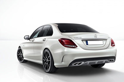 Exhaust Muffler Tips C43 Sport Design for Mercedes GLC X253 C253 GLE W166 C292 C-Class W205 (2014–2017)