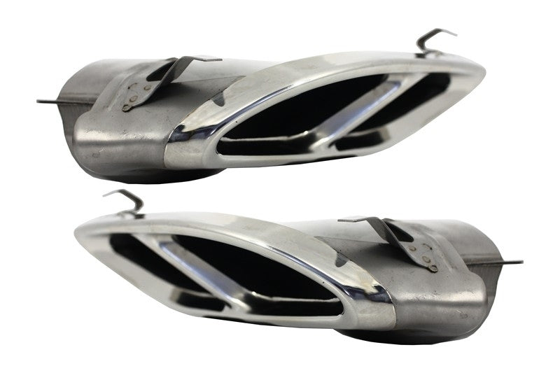 Exhaust Muffler Tips C43 Sport Design for Mercedes GLC X253 C253 GLE W166 C292 C-Class W205 (2014–2017)
