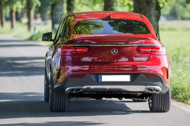 Exhaust Muffler Tips C43 Sport Design for Mercedes GLC X253 C253 GLE W166 C292 C-Class W205 (2014–2017)