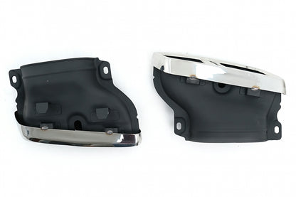 Exhaust Muffler Tips Chrome Design for Mercedes C-Class W205 S205 C205 A205 GLC GLE E-Class W213 S-Class W222 (2014–Up)