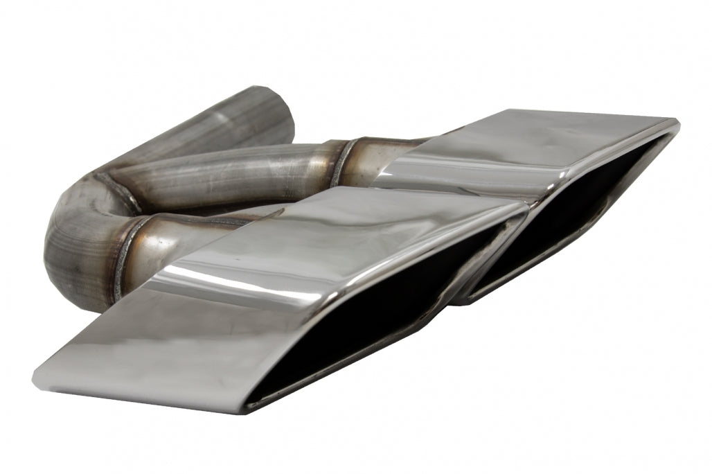Exhaust Muffler Tips Chrome SQ7 Design for Audi Q7 4M 3.0 Petrol (2015–2019)