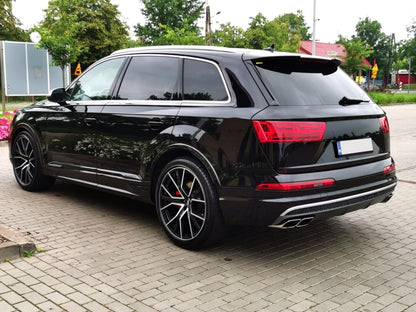 Exhaust Muffler Tips Chrome SQ7 Design for Audi Q7 4M 3.0 Petrol (2015–2019)
