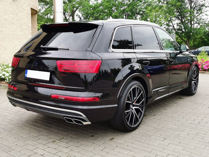 Exhaust Muffler Tips Chrome SQ7 Design for Audi Q7 4M 3.0 Petrol (2015–2019)