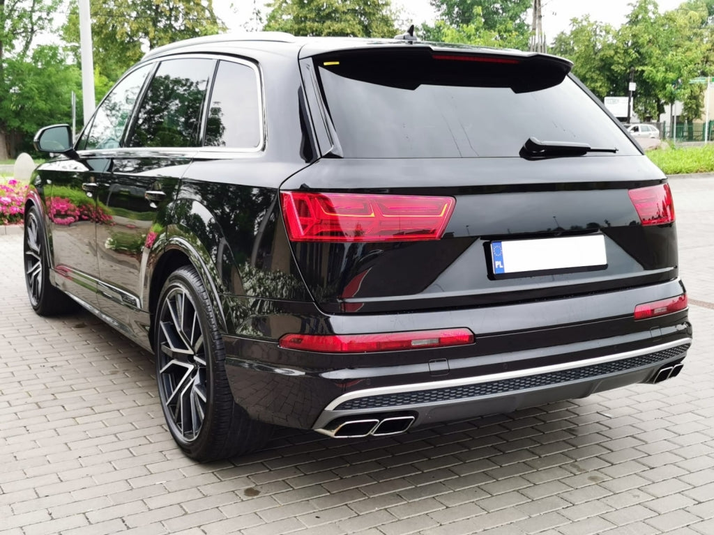 Exhaust Muffler Tips Chrome SQ7 Design for Audi Q7 4M 3.0 Petrol (2015–2019)