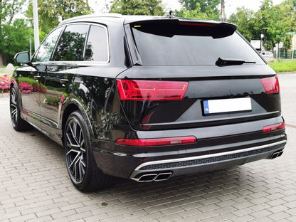 Exhaust Muffler Tips Chrome SQ7 Design for Audi Q7 4M 3.0 Petrol (2015–2019)