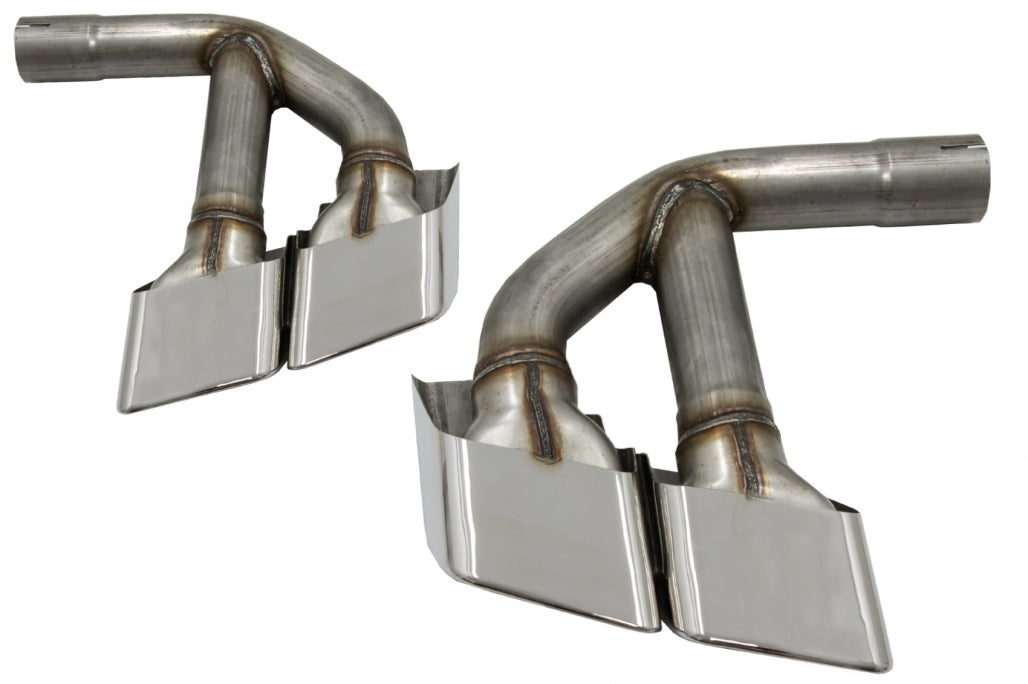Exhaust Muffler Tips Chrome SQ7 Design for Audi Q7 4M 3.0 Petrol (2015–2019)
