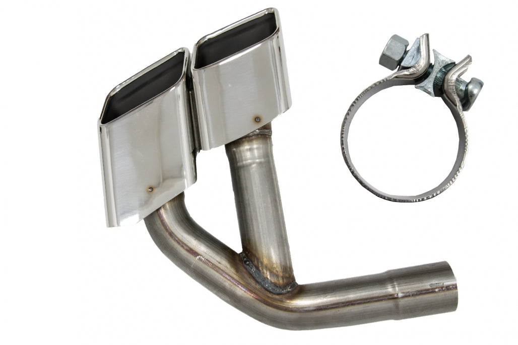 Exhaust Muffler Tips Chrome SQ7 Design for Audi Q7 4M 3.0 Petrol (2015–2019)