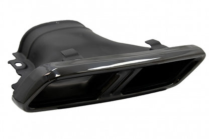 Exhaust Muffler Tips E63 S Design Black for Mercedes E-Class W213  GLC X253 C253 (2015–Up)