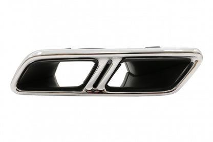 Exhaust Muffler Tips E63 S Design Chrome for Mercedes E-Class W213  GLC X253 C253 (2015–Up)