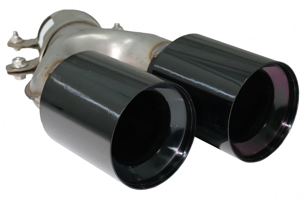 Exhaust Muffler Tips M5 Design Black for BMW 5 Series G30 G31 G38 & 6 Series G32 (2016–2020)