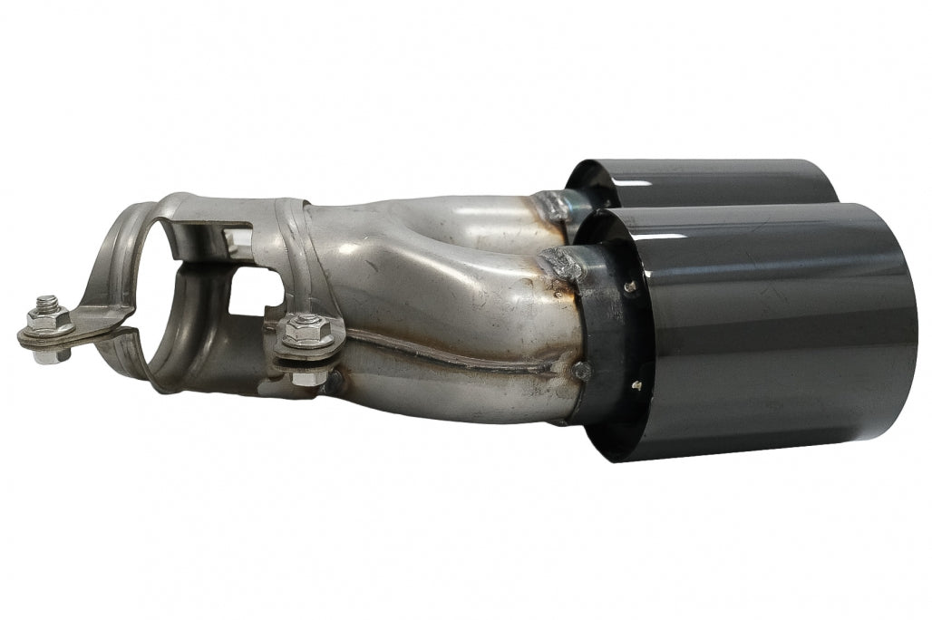 Exhaust Muffler Tips M5 Design Black for BMW 5 Series G30 G31 G38 & 6 Series G32 (2016–2020)