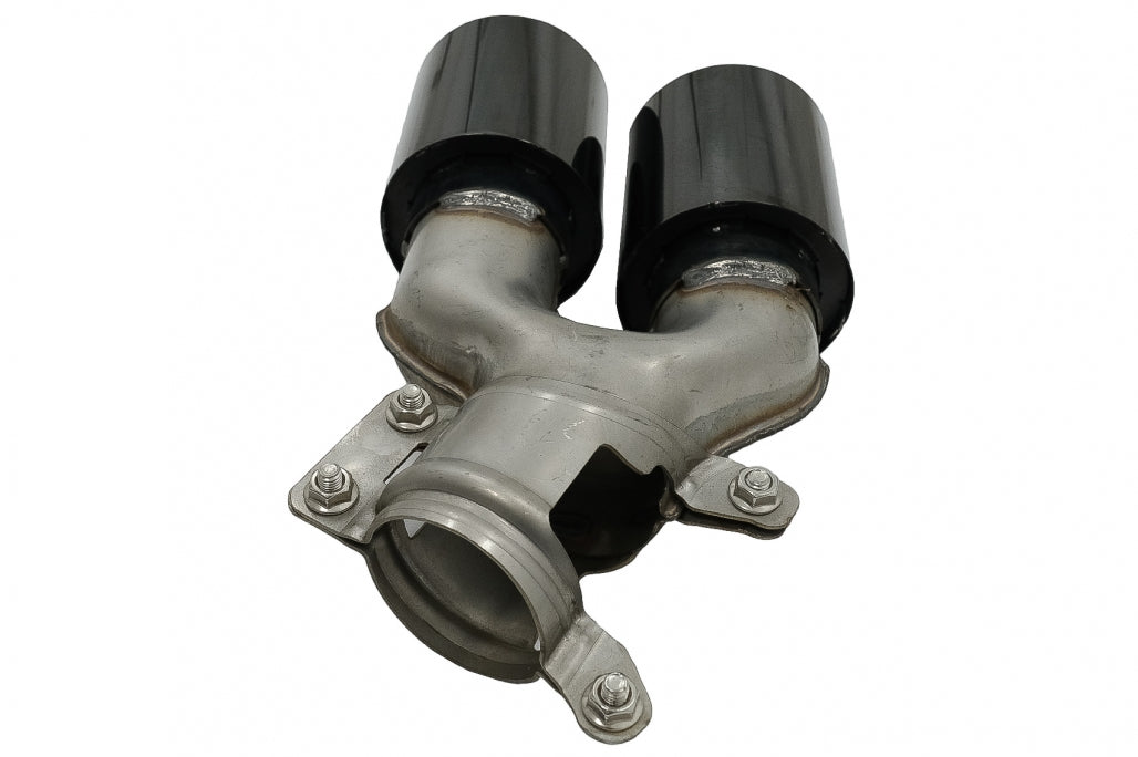 Exhaust Muffler Tips M5 Design Black for BMW 5 Series G30 G31 G38 & 6 Series G32 (2016–2020)