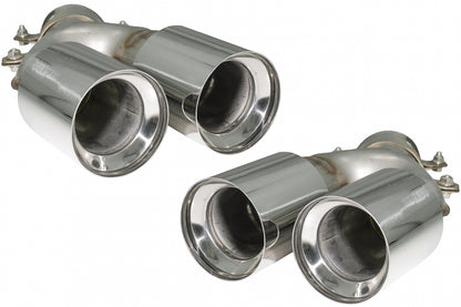 Exhaust Muffler Tips M5 Design Chrome for BMW 5 Series G30 G31 G38 & 6 Series G32 (2016–2020)