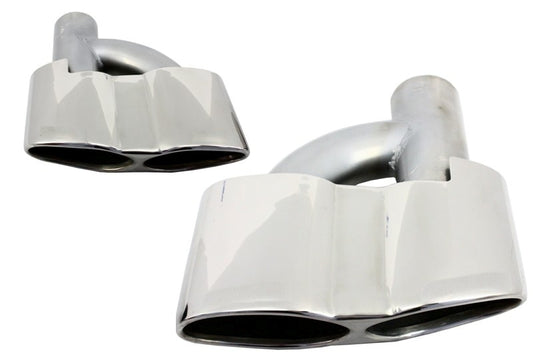Exhaust Muffler Tips S63 S65 Design for Mercedes S-Class W221 (2005–2013)