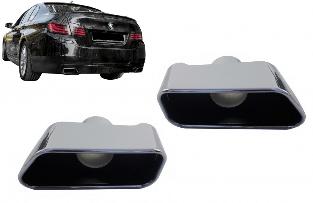 Exhaust Muffler Tips Sport Performance Design for BMW 5 Series F10 F11 (2011–2017)