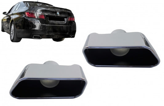 Exhaust Muffler Tips Sport Performance Design for BMW 5 Series F10 F11 (2011–2017)